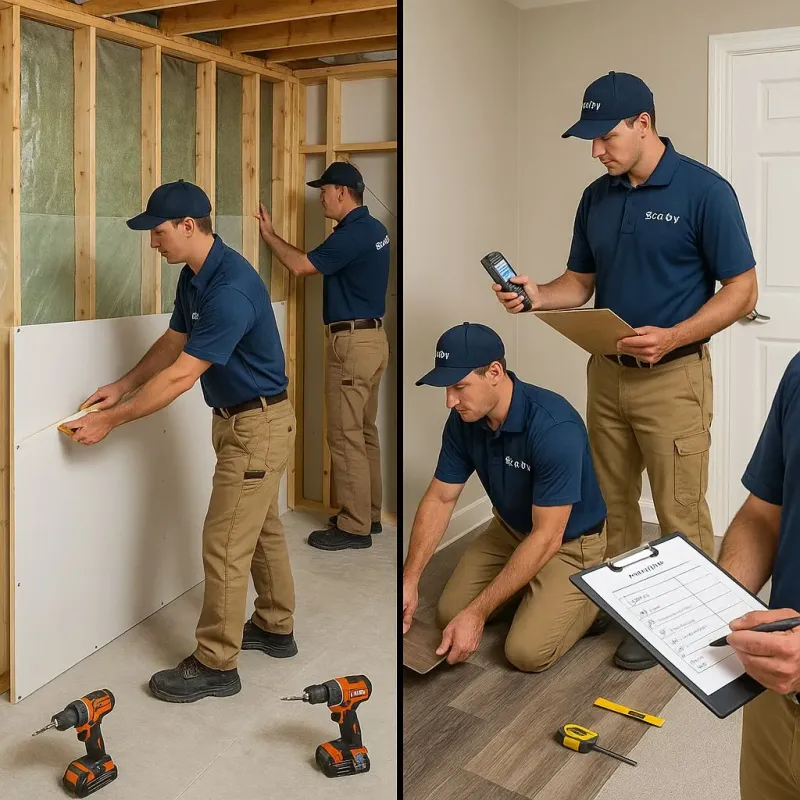 Repairs and Reconstruction process in Allen Park, MI
