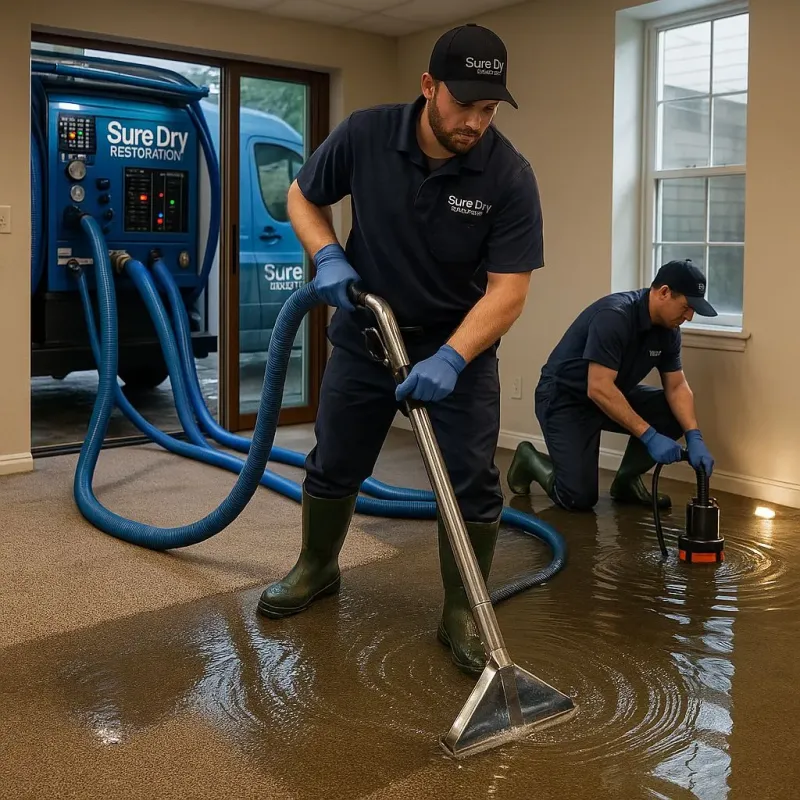 Water Extraction and Removal process in Allen Park, MI